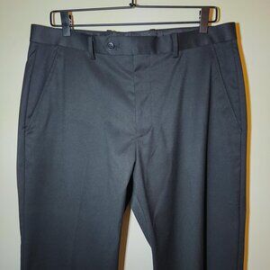 ALFANI Men's Slim-Fit Stretch Solid Suit Pants - Black - Size 34 x 30